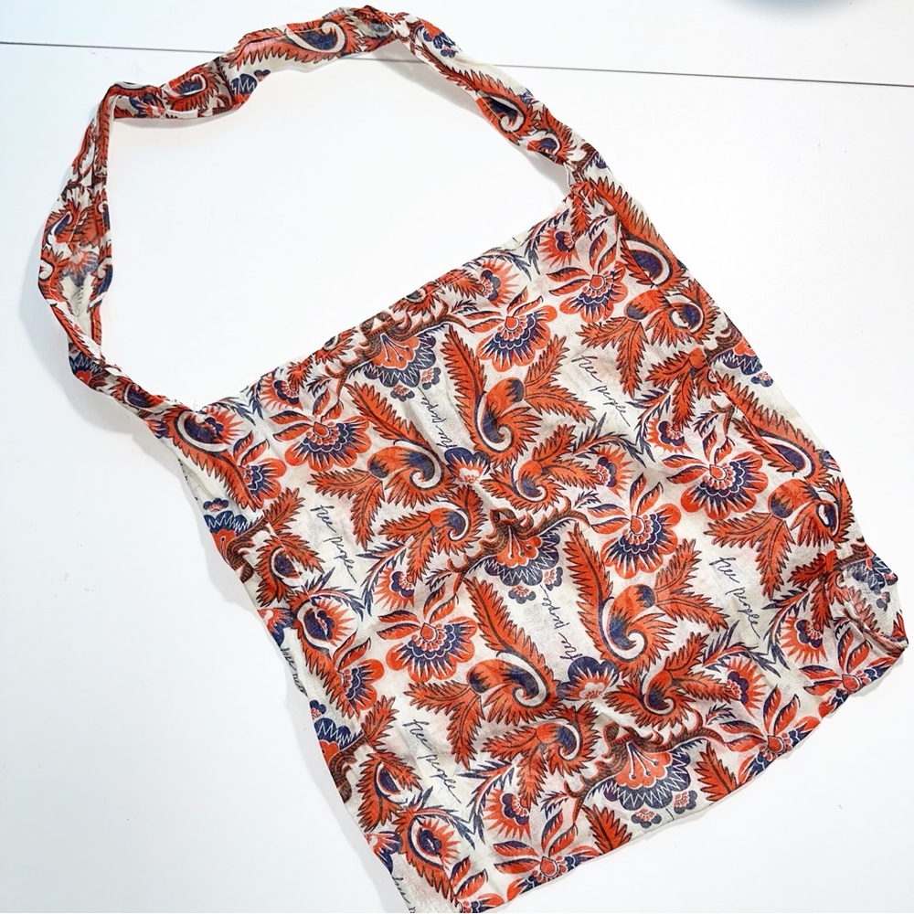 Free People Floral Tote